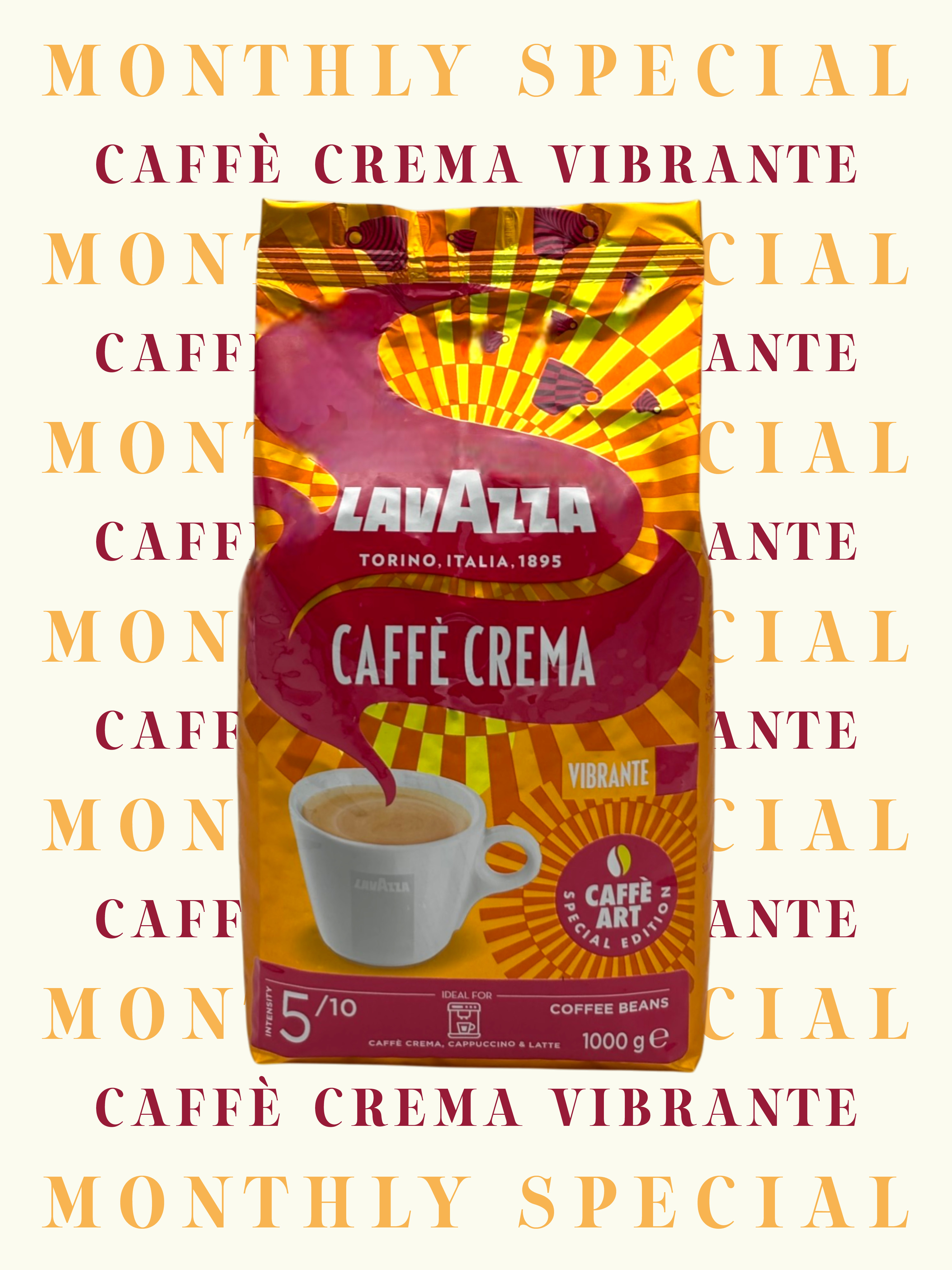 Caffe Crema Vibrante Special Edition Bohnen