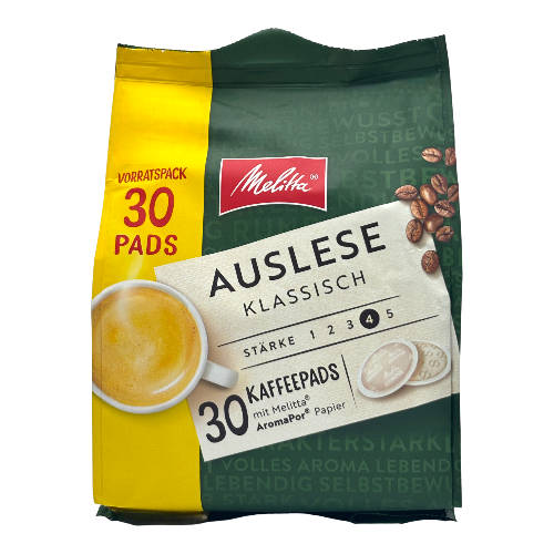 Auslese Klassisch 30 st. Kaffeepad
