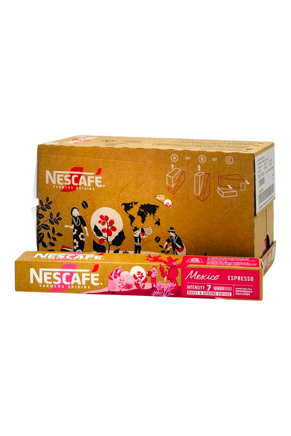 120 Nescafe Farmers Origins Mexico Espresso Nespresso  Kapsel