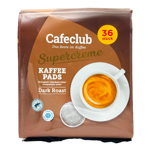 Supercreme Dark Roast 36 st. Dosette