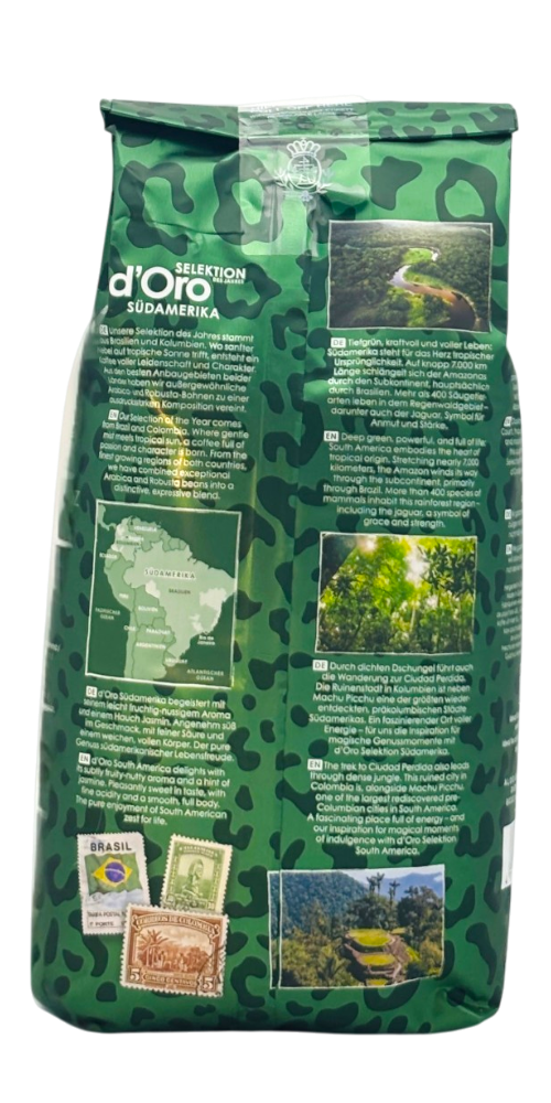 Crema d'Oro Selektion des Jahres Zuid Amerika Beans
