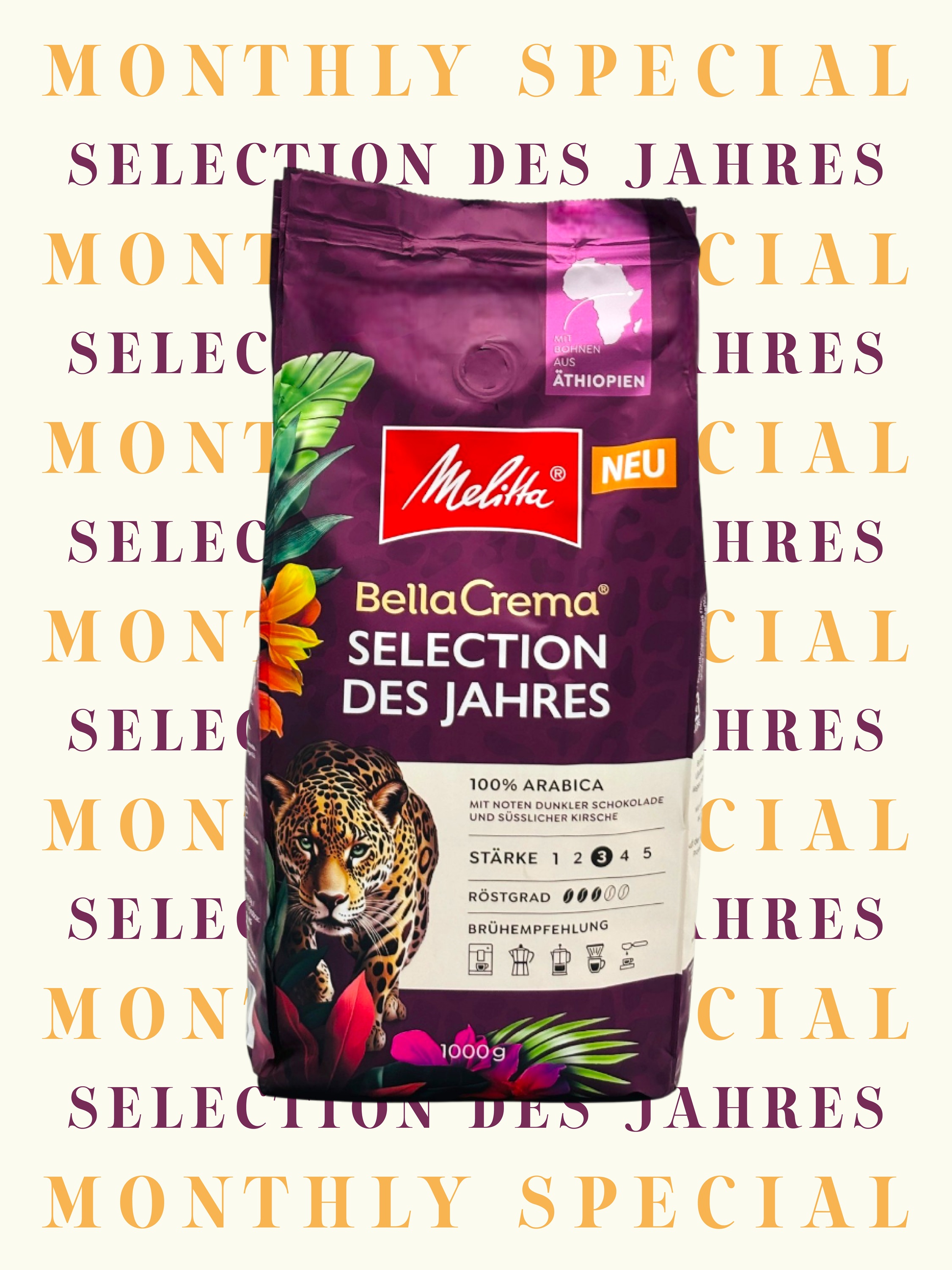Bella Crema Selection des Jahres Ethiopië Granos