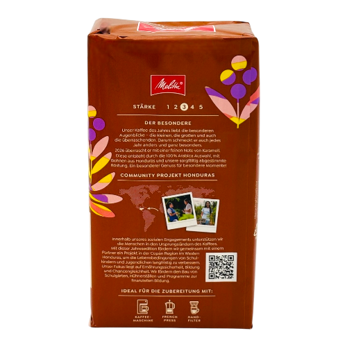 Kaffee des Jahres 2026 Arabica Gemahlen