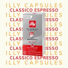 10 x 10 Illy Classico Espresso Capsules Nespresso