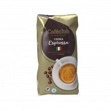 1kg Cafeclub Supercreme Crema Espresso beans