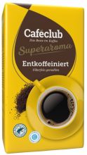 5   gr Cafeclub Supercreme decafeinated ground coffee