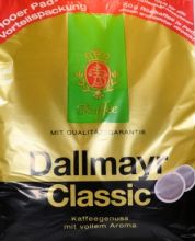100 Kaffeepads Dallmayr Classic Megabeutel 100% Arabica