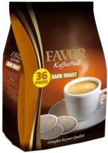 36 Coffee pods Favor Dark roast