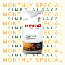 1kg Kimbo Espresso Audace Coffee Beans