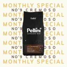 1kg Pellini Espresso Bar no.9 Cremoso Beans