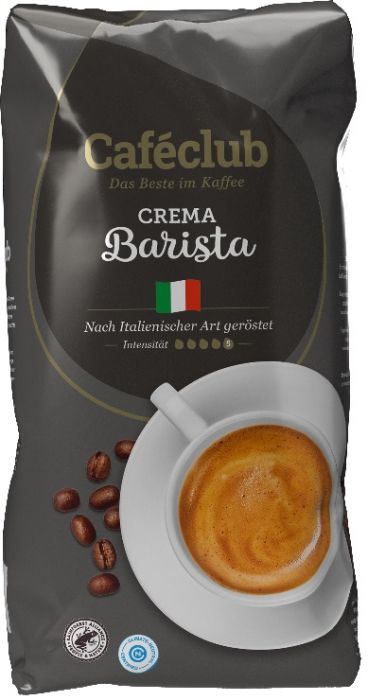 1kg Cafeclub Crema Barista Café en Grano