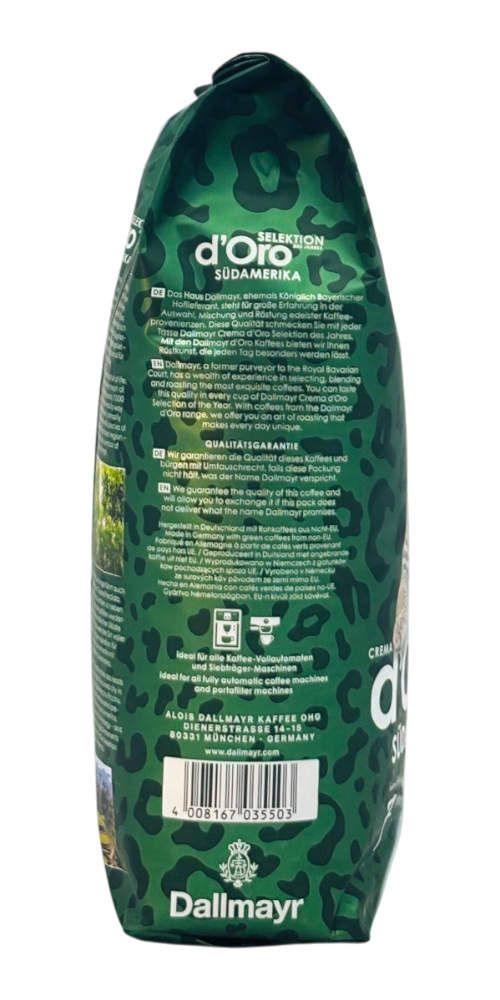 Crema d'Oro Selektion des Jahres Zuid Amerika Beans